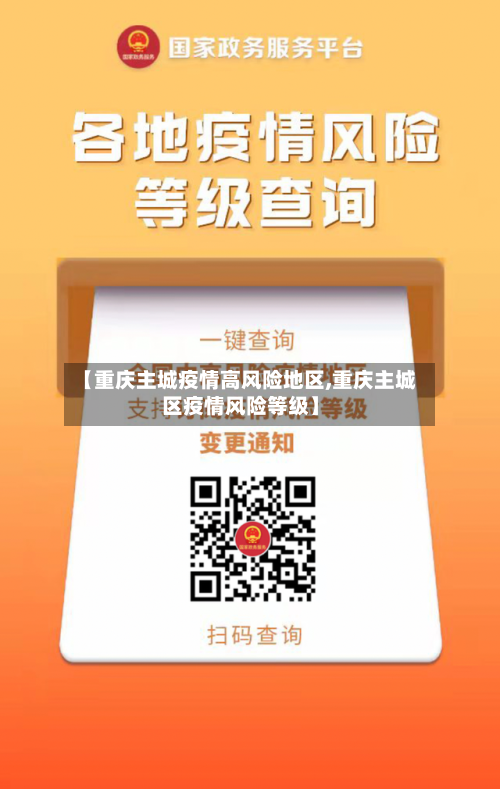 【重庆主城疫情高风险地区,重庆主城区疫情风险等级】