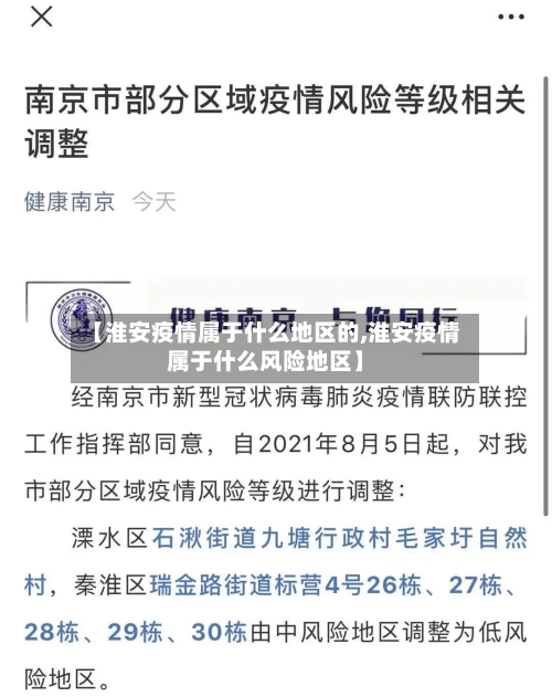【淮安疫情属于什么地区的,淮安疫情属于什么风险地区】-第2张图片