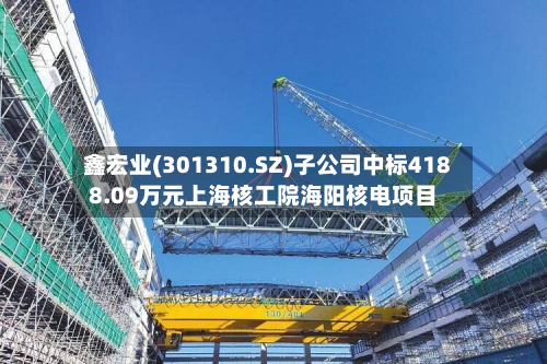 鑫宏业(301310.SZ)子公司中标4188.09万元上海核工院海阳核电项目-第2张图片